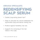 Kerasan Redensifying Scalp Serum packaging with text on a white background