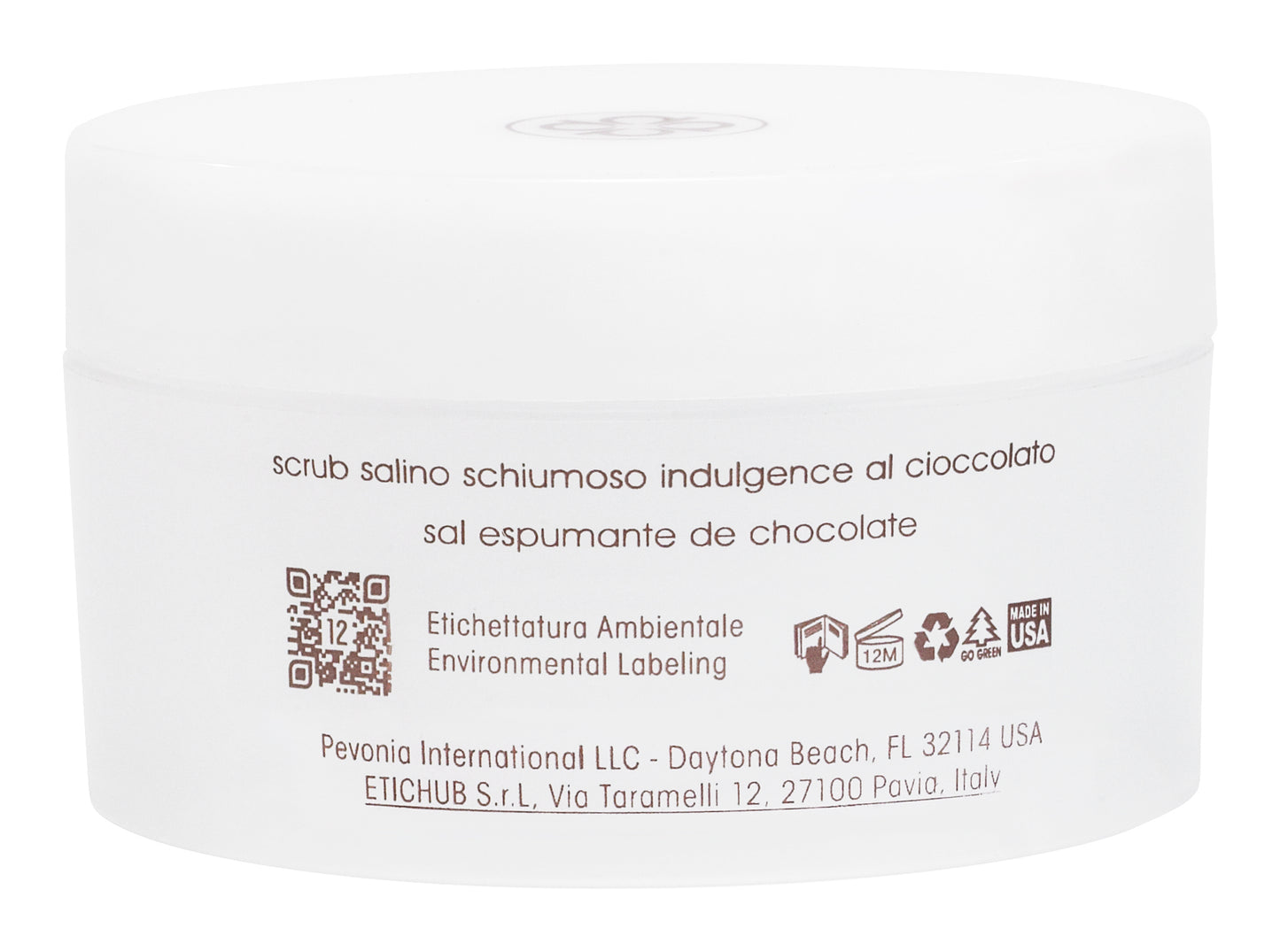 Pevonia Chocolate Indulgence Foaming Salt Scrub