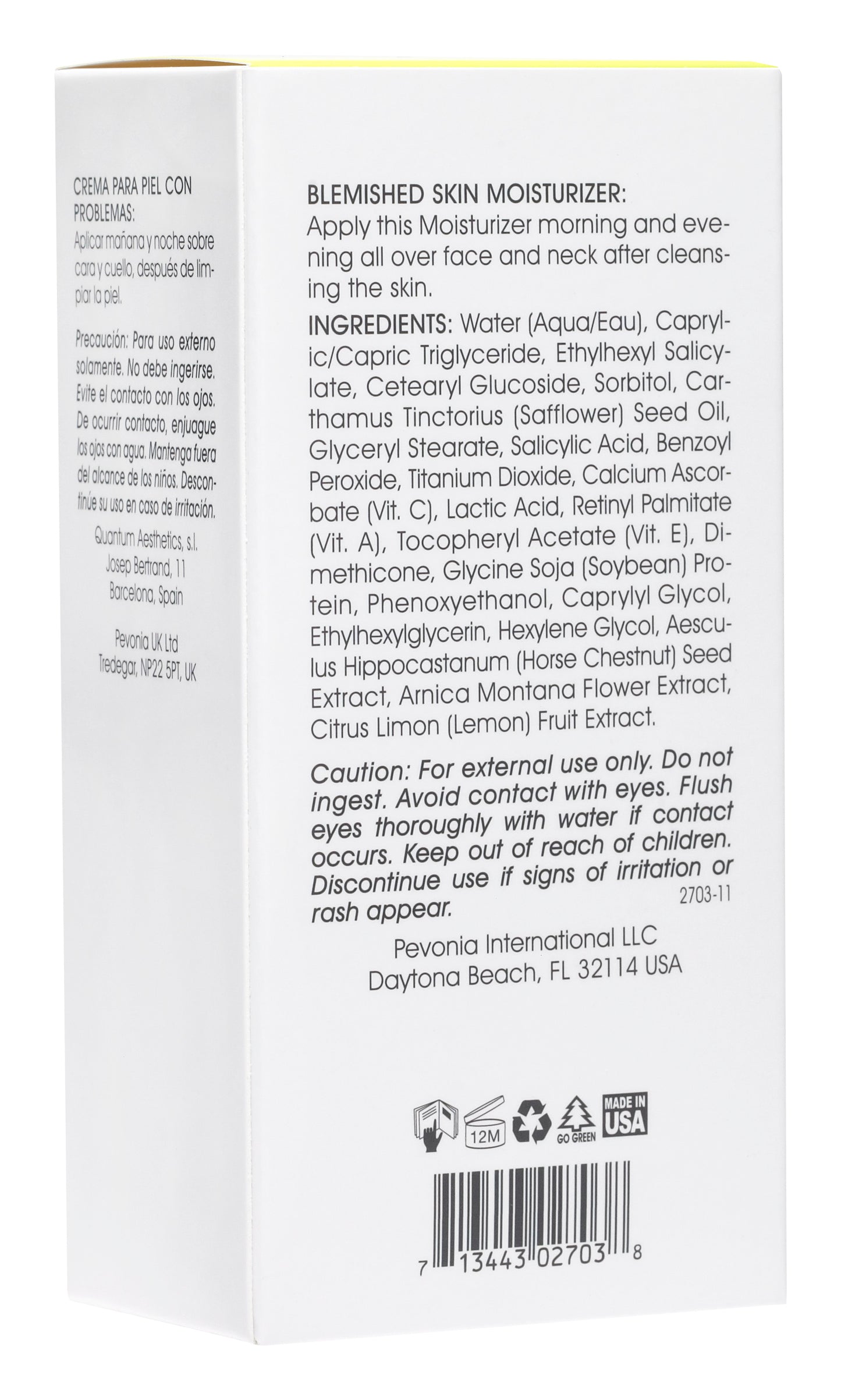 Pevonia SpaTeen Blemished Skin Moisturizer