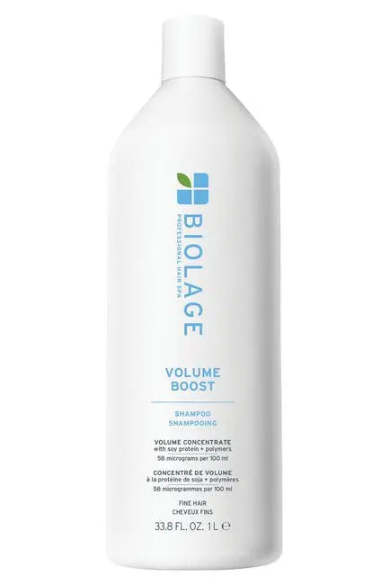 Biolage Volume Boost shampoo bottle on a white background