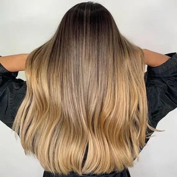Ombre Hair Coloring Platinum Spalon