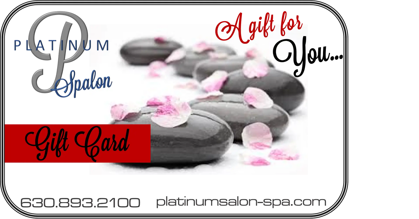 Platinum Spalon Gift Card Platinum Spalon