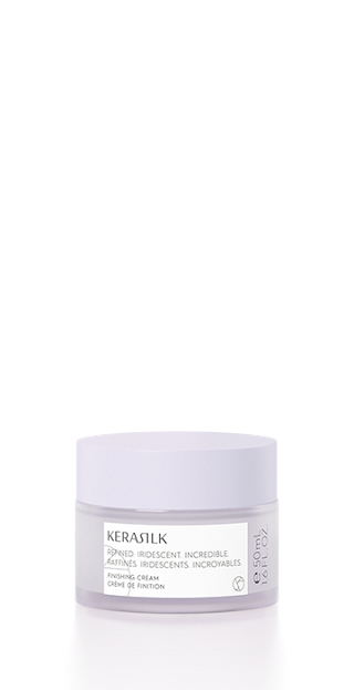 Kerastilk hair product jar on a white background