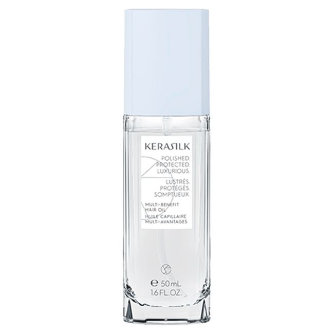 Kerasilk hair product bottle on a white background