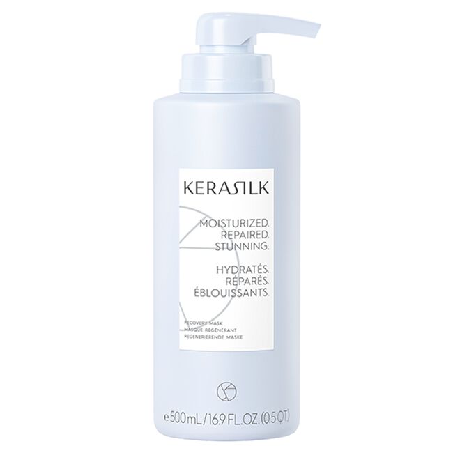 Kerasilk hair care product bottle on a white background