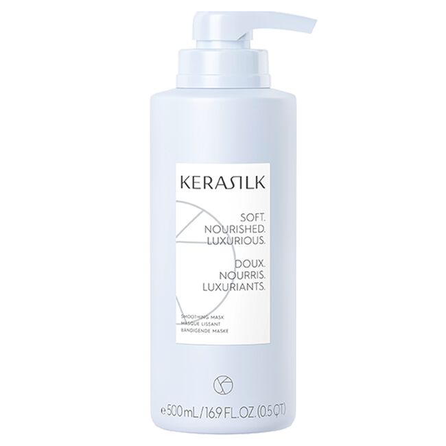 Kerasilk hair product bottle on a white background