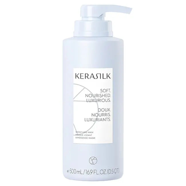Kerasilk hair product bottle on a white background