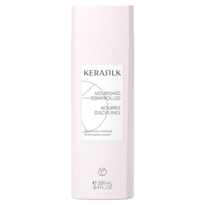 Kerasilk shampoo bottle on a white background