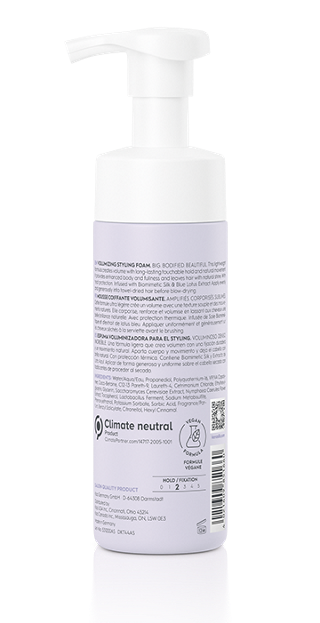 White bottle with a label on a white background