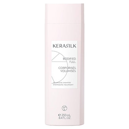 Kerasilk shampoo bottle on a white background