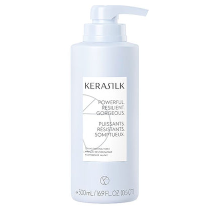 Kerasilk hair care product bottle on a white background