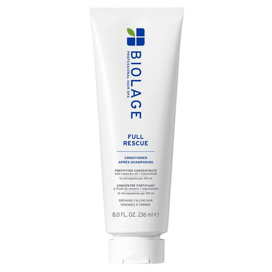 Biolage Full Rescue conditioner tube on a white background