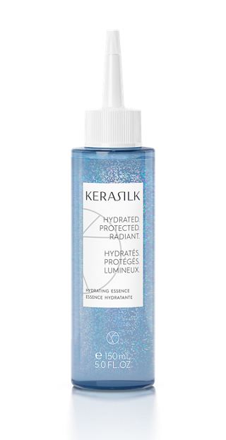 Kerasilk hair product bottle on a white background