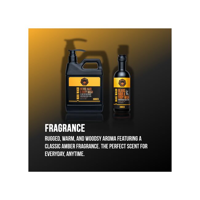 Gibs Grooming: Amber Man Wash Beard, Hair & Body Wash