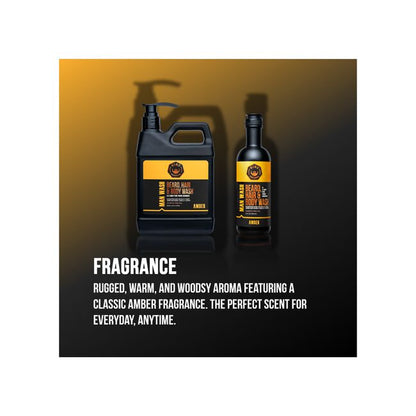 Gibs Grooming: Amber Man Wash Beard, Hair & Body Wash