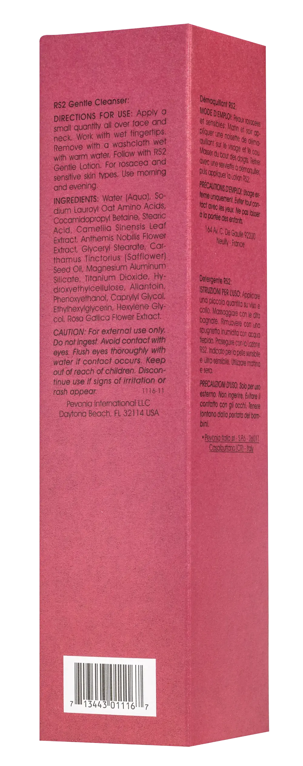 Pevonia RS2 Gentle Cleanser Pevonia