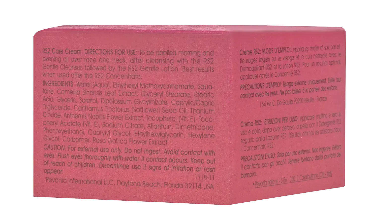 Pevonia RS2 Care Cream