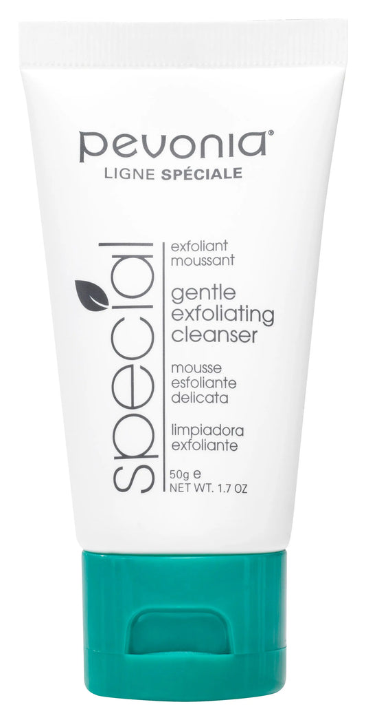 Pevonia Gentle Exfoliating Cleanser tube on a white background