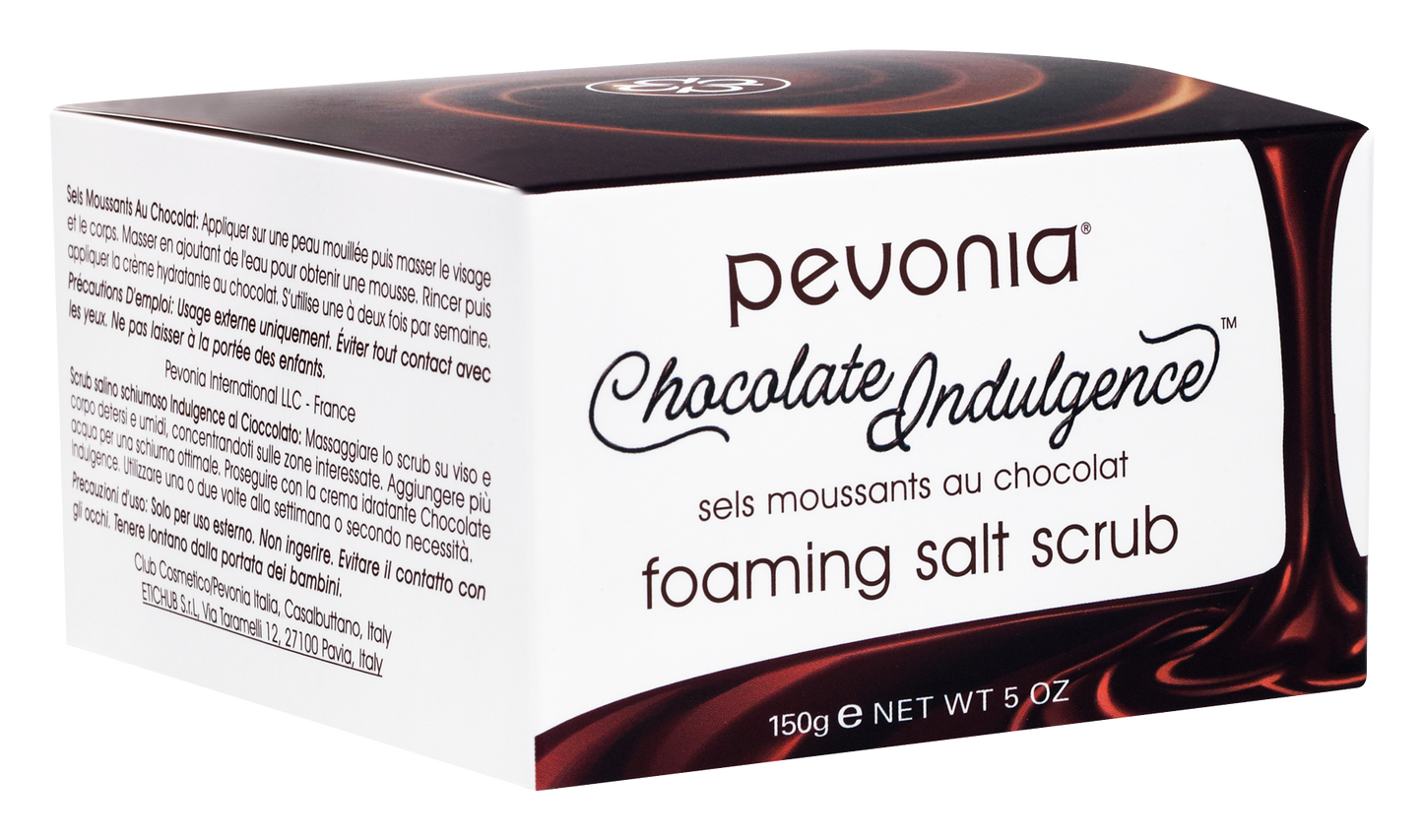Pevonia Chocolate Indulgence Foaming Salt Scrub