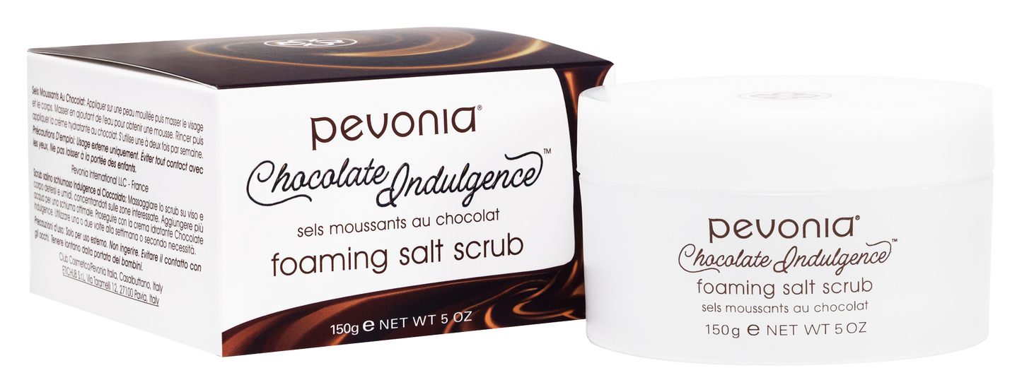 Pevonia Chocolate Indulgence Foaming Salt Scrub