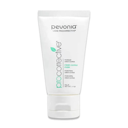 Pevonia Pro Corrective clear-control mask tube on a white background