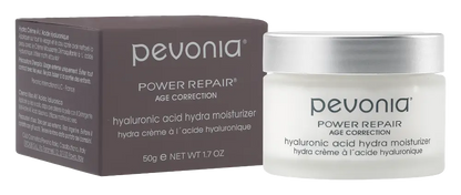 Pevonia Power Repair cream and packaging on a white background
