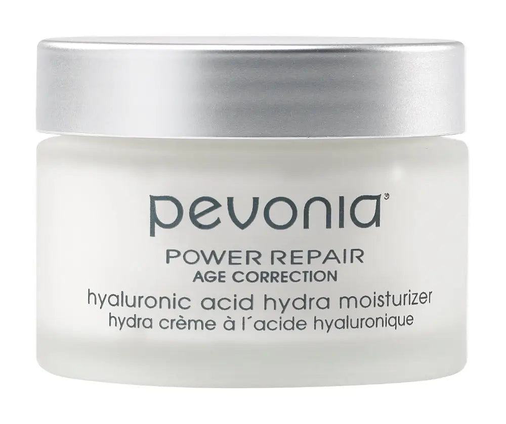 Pevonia Power Repair Age Correction cream jar on a white background