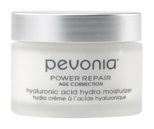Pevonia Power Repair Age Correction cream jar on a white background