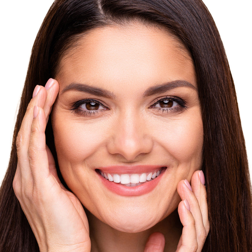 Lady with Hands on Face