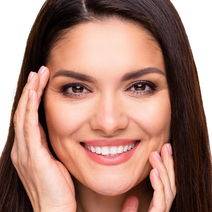 Lady with Hands on Face