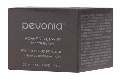 Pevonia marine collagen cream packaging on a white background