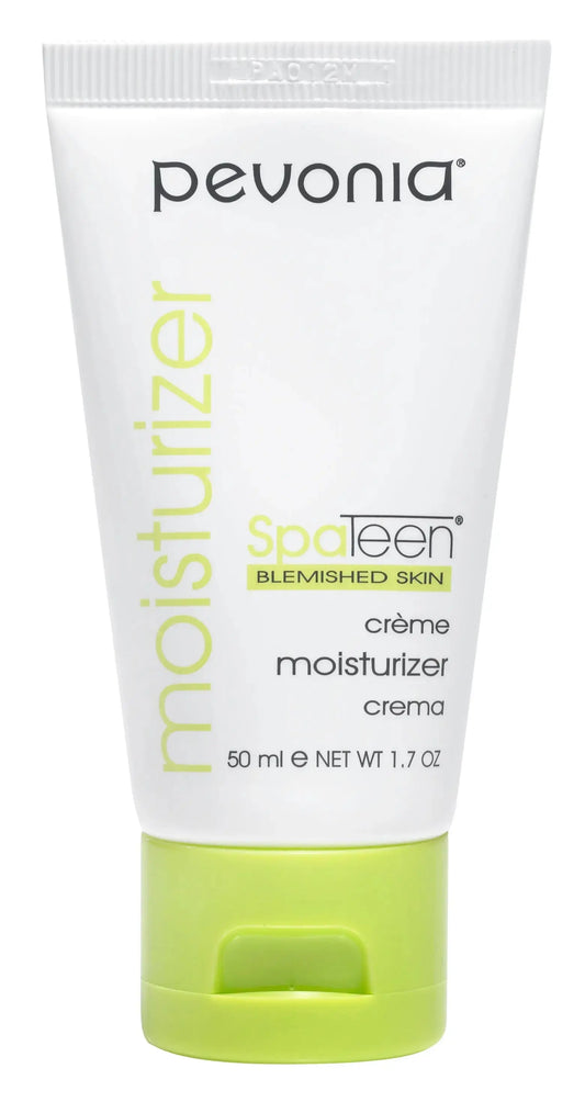 Pevonia Spateen moisturizer tube on a white background