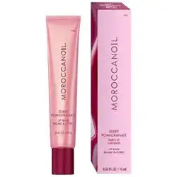 Moroccanoil hair product tube and packaging on a white background