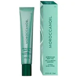 Moroccanoil tube and box on a white background