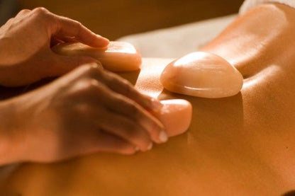 In Spa Treatment Salt Stone Massage