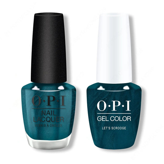 OPI - Gel & Lacquer Combo | Let's Scrooge